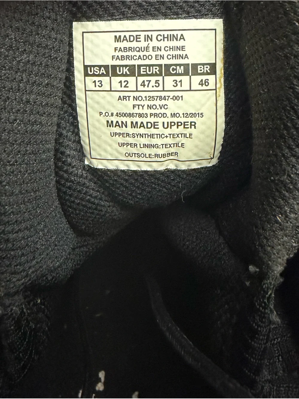 Under Armour Valsetz Tactical Boots Size 13 Black. Law Enforcement, Military.